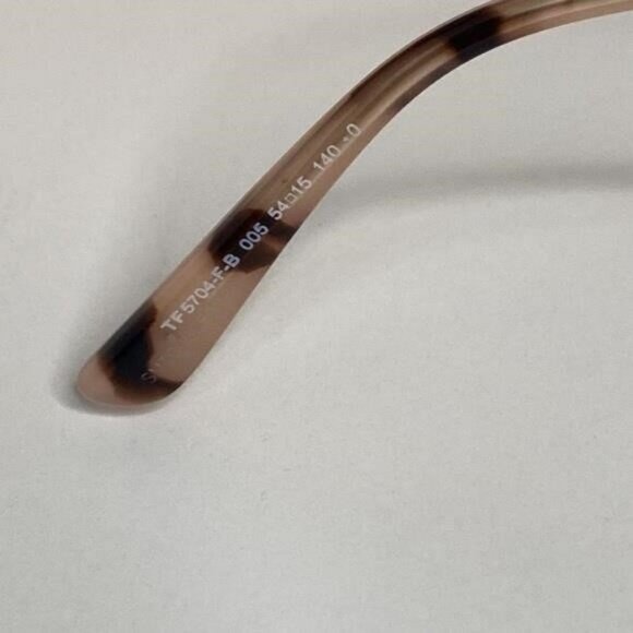 💯- New  - TOM FORD Optical TF5704-B BLack BLUE LIGHT TF5704 TF5704-F-B/0 Ey… - Picture 5 of 13